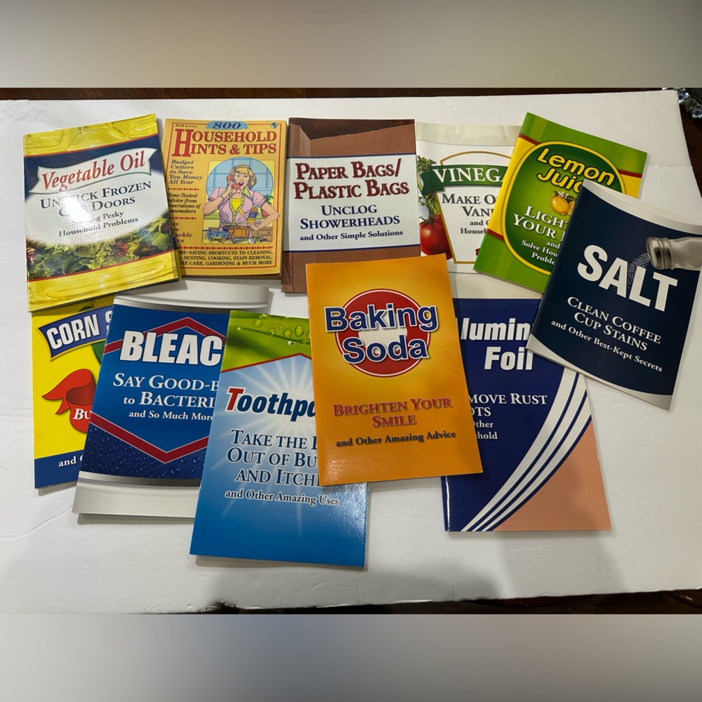11 Household Tips, Hints & Solutions Books